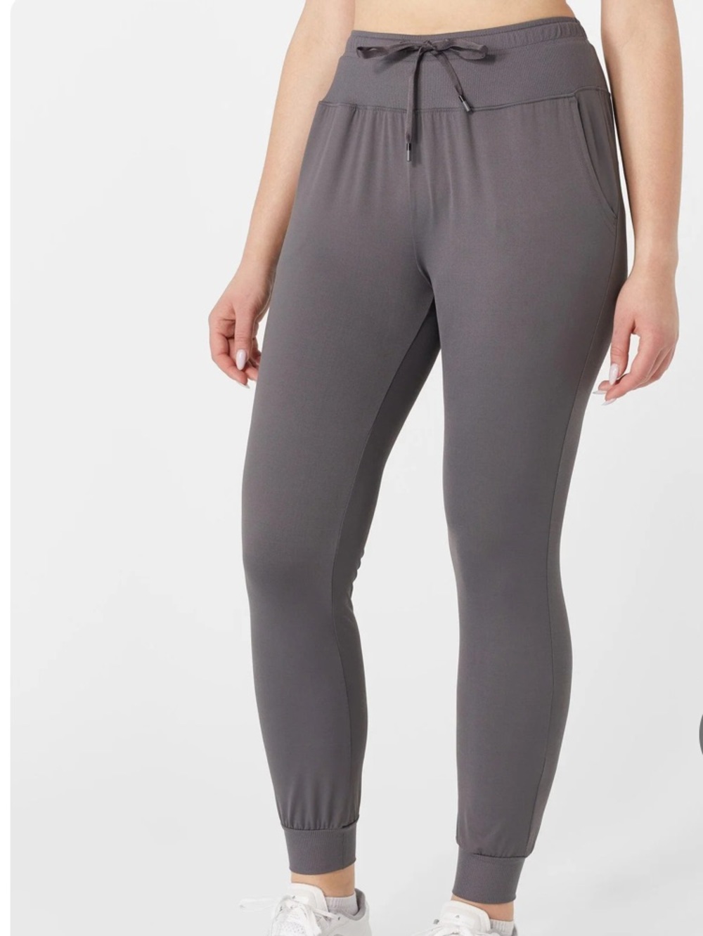 Travis Mathew Women’s Long Lunch Joggers In Thunderstorm Gray